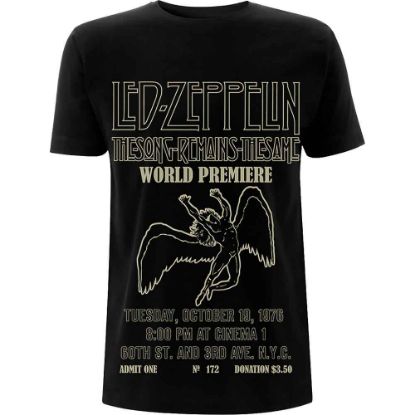 Picture of Led Zeppelin Unisex T-Shirt: TSRTS World Premier