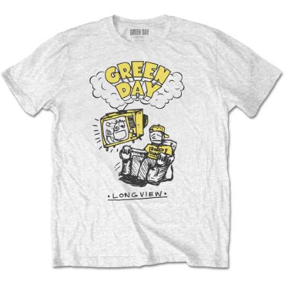 Picture of Green Day Unisex T-Shirt: Longview Doodle