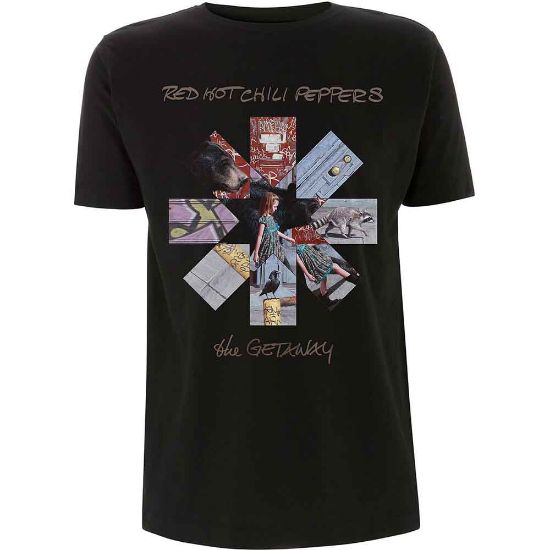 Picture of Red Hot Chili Peppers Unisex T-Shirt: Getaway Album Asterisk