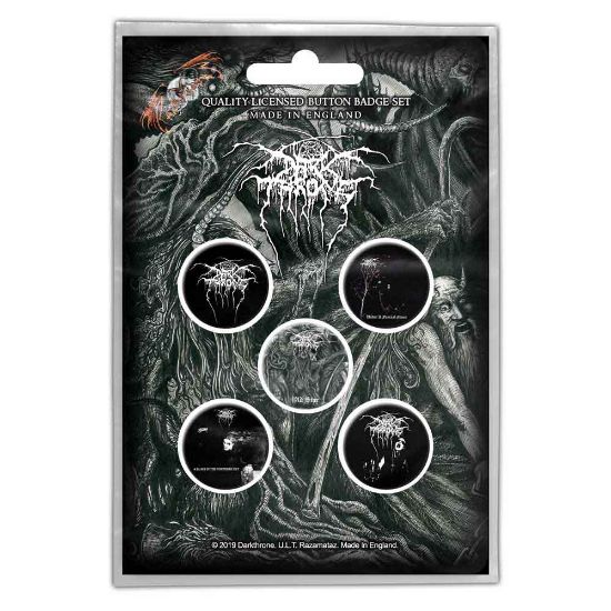 Picture of Darkthrone Button Badge Pack: Old Star