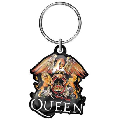 Picture of Queen Keychain: Crest (Die-Cast Relief)