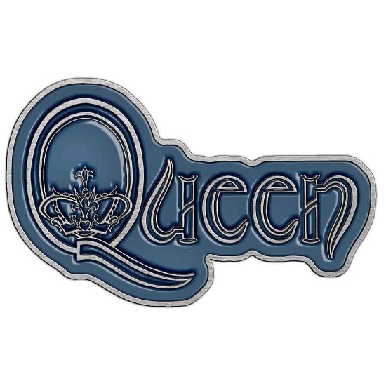 Picture of Queen Pin Badge: Logo (Enamel In-Fill)