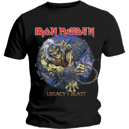Picture of Iron Maiden Unisex T-Shirt: Eddie Chained Legacy