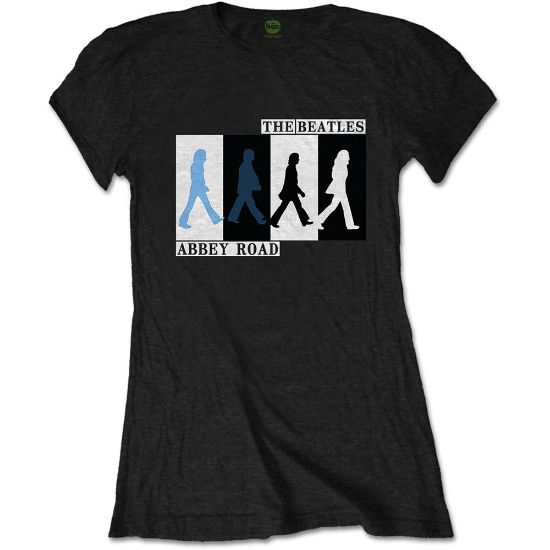 Picture of The Beatles Ladies T-Shirt: Abbey Road Colours Crossing