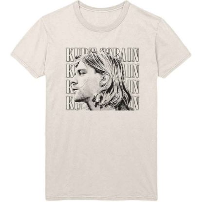 Picture of Kurt Cobain Unisex T-Shirt: Contrast Profile