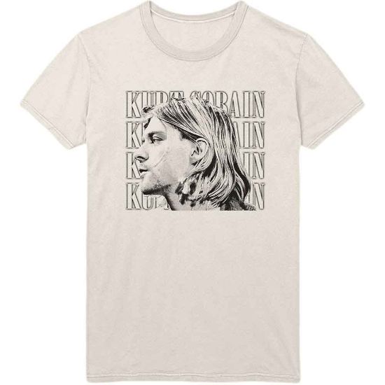 Picture of Kurt Cobain Unisex T-Shirt: Contrast Profile