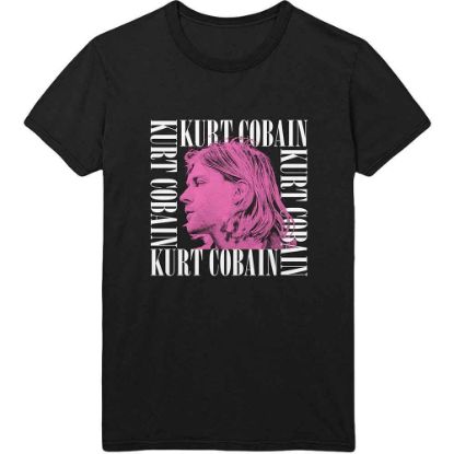 Picture of Kurt Cobain Unisex T-Shirt: Head Shot Frame