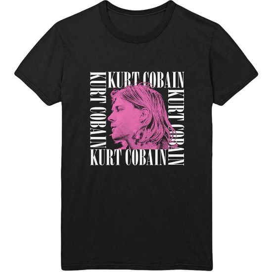 Picture of Kurt Cobain Unisex T-Shirt: Head Shot Frame