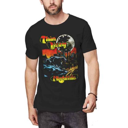 Picture of Thin Lizzy Unisex T-Shirt: Nightlife Colour (X-Large)