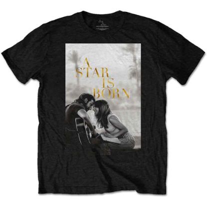 Picture of A Star Is Born Unisex T-Shirt: Jack & Ally Movie Poster (Small)