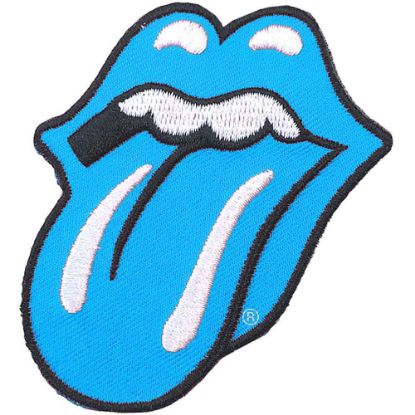 Picture of The Rolling Stones Woven Patch: Classic Tongue Black (Standard) 