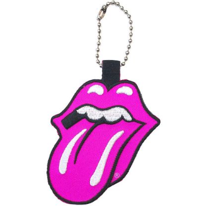 Picture of The Rolling Stones Keychain: Classic Tongue (Patch)