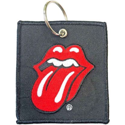 Picture of The Rolling Stones Keychain: Classic Tongue (Patch)