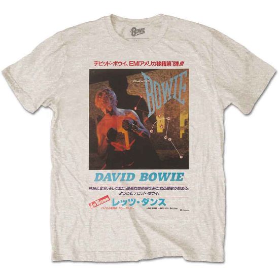 Picture of David Bowie Unisex T-Shirt: Japanese Text