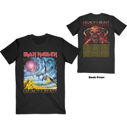 Picture of Iron Maiden Unisex T-Shirt: The Flight of Icarus Back Print