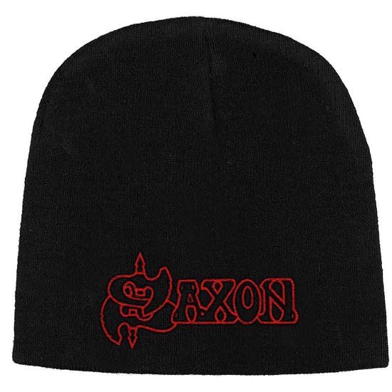 Picture of Saxon Unisex Beanie Hat: Logo