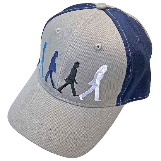 Picture of The Beatles Unisex Baseball Cap: Abbey Road Figures (2-Tone)