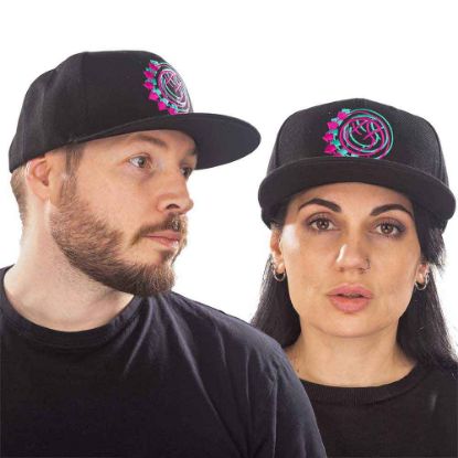 Picture of Blink-182 Unisex Snapback Cap: Double Six Arrows