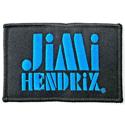 Picture of Jimi Hendrix Woven Patch: Stencil Logo (Standard) 