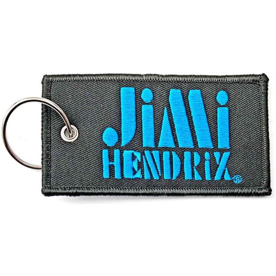 Picture of Jimi Hendrix Keychain: Stencil Logo (Double Sided Patch)