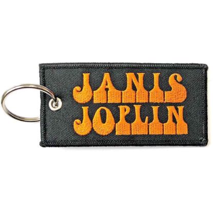 Picture of Janis Joplin Keychain: Logo (Double Sided Patch)