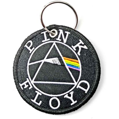 Picture of Pink Floyd Keychain: Circle Logo (Double Sided Patch)