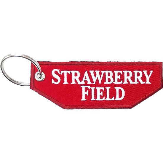 Picture of Rock Off Keychain: Strawberry Field (Double Sided)