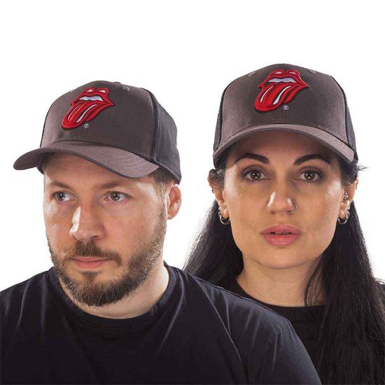 Picture of The Rolling Stones Unisex Baseball Cap: Classic Tongue (2 Tone)