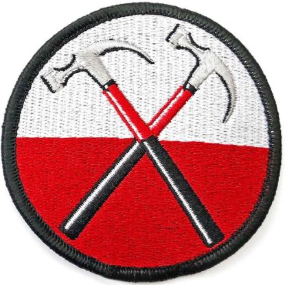 Picture of Pink Floyd Woven Patch: The Wall Hammers Circle (Standard) 