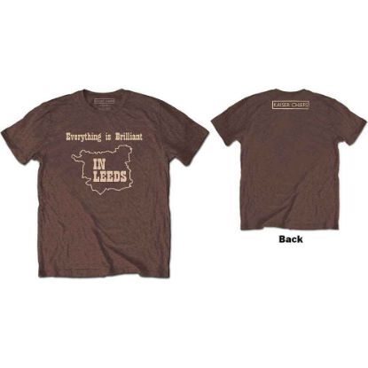 Picture of Kaiser Chiefs Unisex T-Shirt: Everything Is Brilliant Back Print