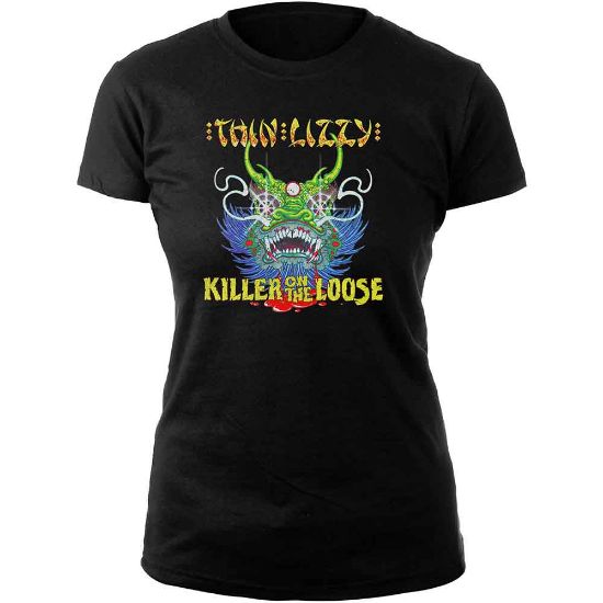 Picture of Thin Lizzy Ladies T-Shirt: Killer Lady