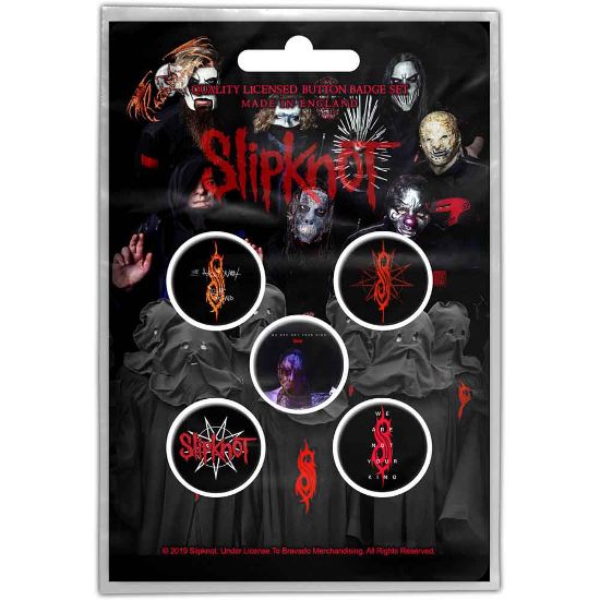 Picture of Slipknot Button Badge Pack: We Are Not Your Kind