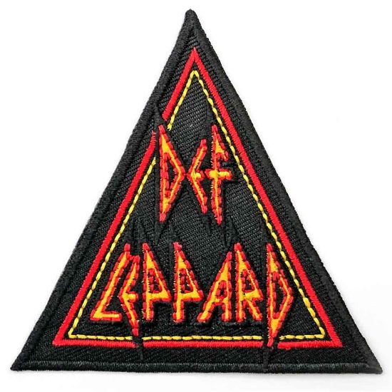 Picture of Def Leppard Woven Patch: Tri-Logo (Standard) 