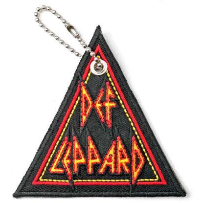 Picture of Def Leppard Keychain: Tri-Logo (Double Sided Patch)