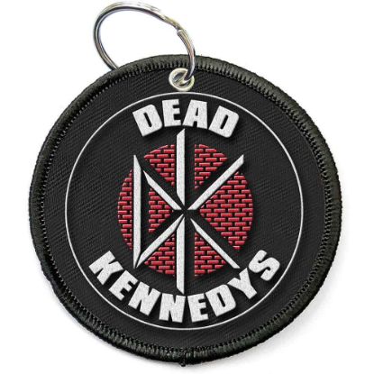 Picture of Dead Kennedys Keychain: Circle Logo (Double Sided Patch)