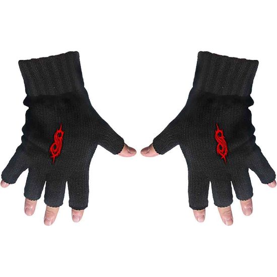 Picture of Slipknot Unisex Fingerless Gloves: Tribal S