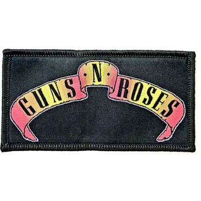 Picture of Guns N' Roses Printed Patch: Scroll Logo (Standard) 