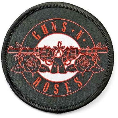 Picture of Guns N' Roses Printed Patch: Red Circle Logo (Standard) 