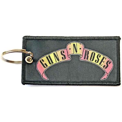 Picture of Guns N' Roses Keychain: Scroll Logo (Double Sided Patch)