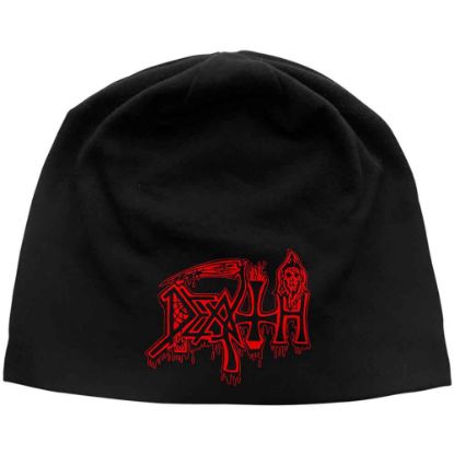 Picture of Death Unisex Beanie Hat: Logo