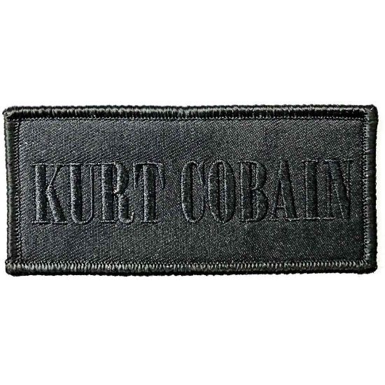 Picture of Kurt Cobain Woven Patch: Logo (Standard) 