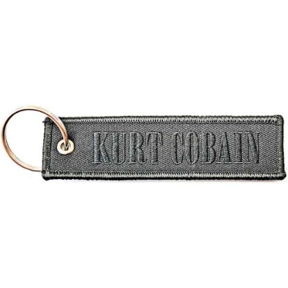 Picture of Kurt Cobain Keychain: Logo (Double Sided)