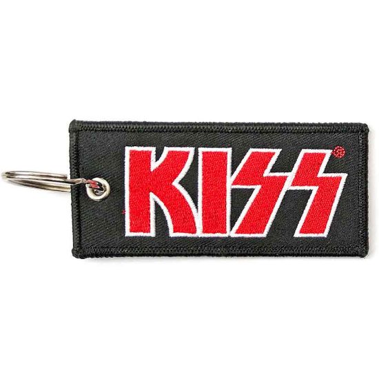 Picture of KISS Keychain: Red Logo (Double Sided Patch)