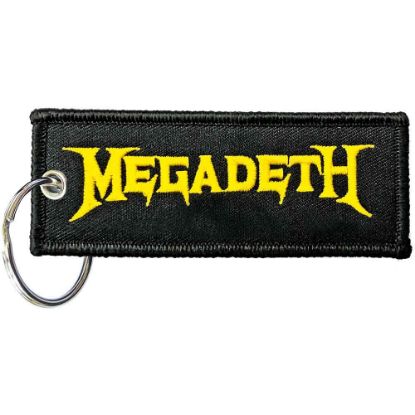 Picture of Megadeth Keychain: Logo (Double Sided Patch)