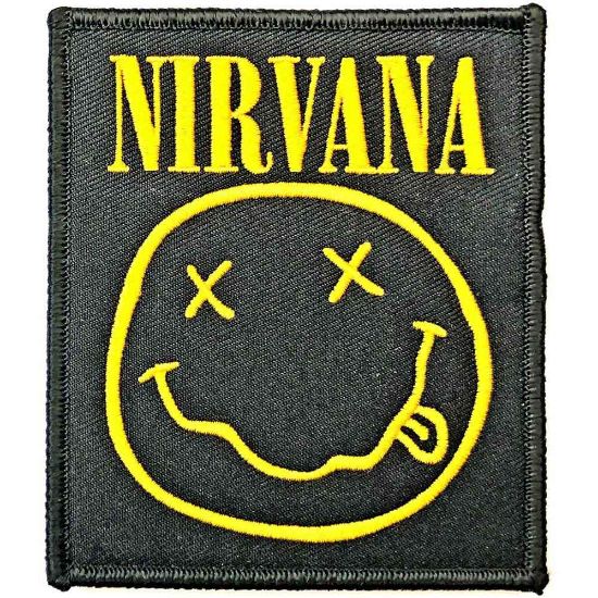 Picture of Nirvana Woven Patch: Happy Face (Standard) 