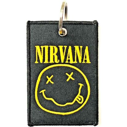 Picture of Nirvana Keychain: Happy Face (Double Sided)