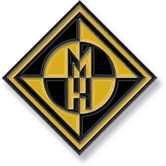 Picture of Machine Head Pin Badge: Diamond Logo (Enamel In-Fill)