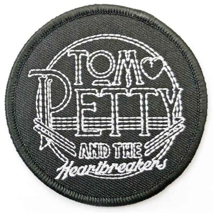 Picture of Tom Petty & The Heartbreakers Woven Patch: Circle Logo (Standard) 