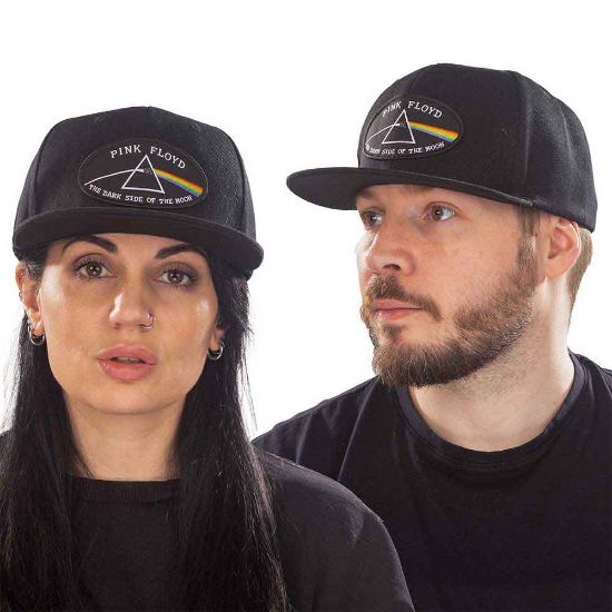 Picture of Pink Floyd Unisex Snapback Cap: The Dark Side of the Moon Black Border