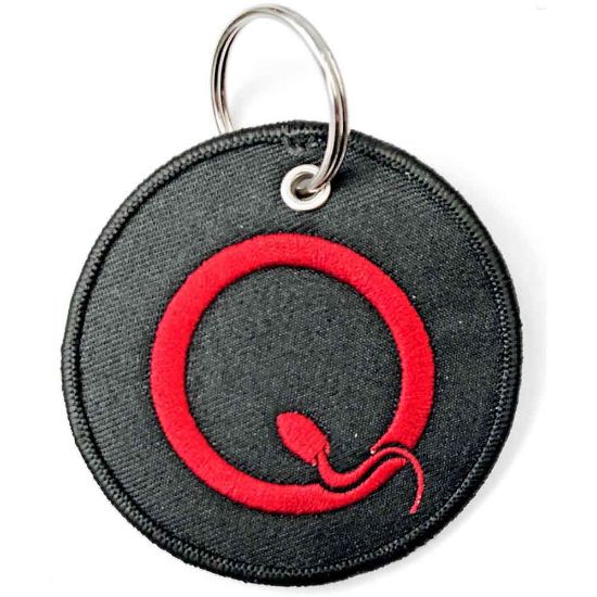 Picture of Queens Of The Stone Age Keychain: Q Logo (Double Sided Patch)